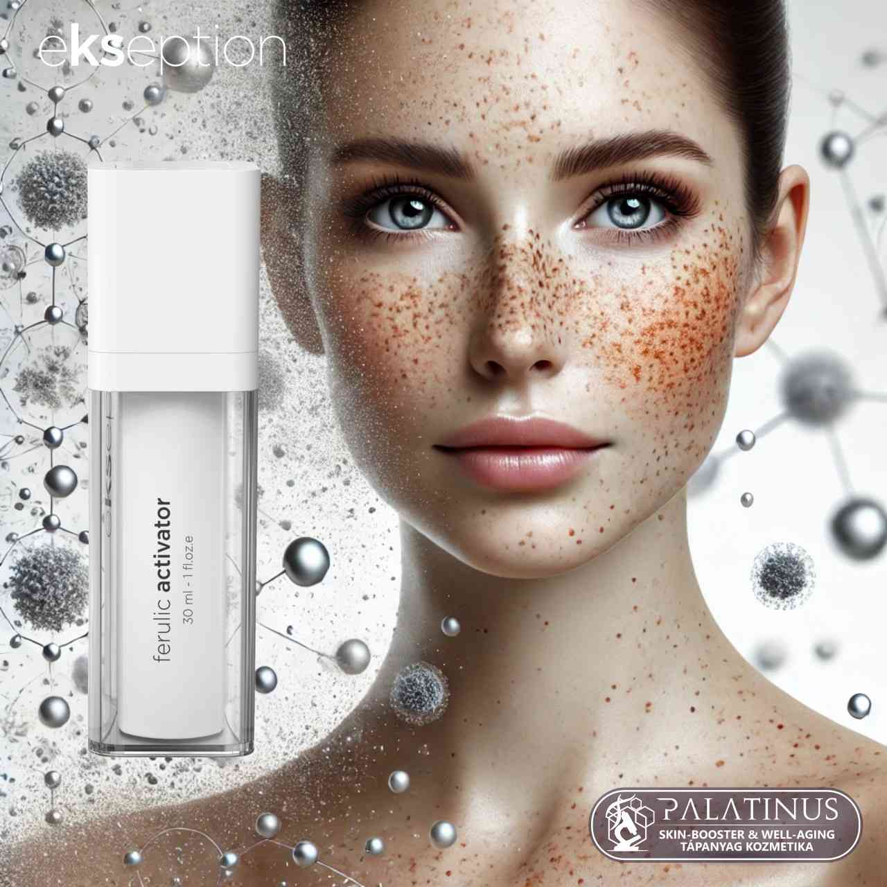 FERULIC ACTIVATOR Poszt-aknés-heges bőrre melanogenezis-szabályozó szérum (EKSEPTION) - Image 4