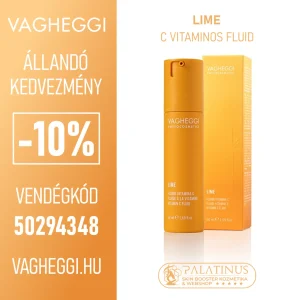 VAGHEGGI LIME Revitalizáló C-vitaminos fluid Professzionális kozmetikumok, állandó -10% kedvezménnyel! Vendégkód: 50294348 (Palatinus Skin-Booster Kozmetika & Webshop - Kecskemét)