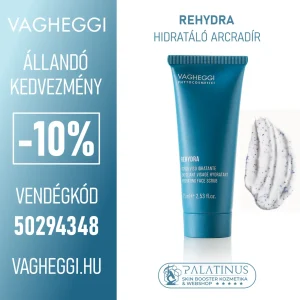 VAGHEGGI REHYDRA Mélyhidratáló Arcradír Professzionális kozmetikumok, állandó -10% kedvezménnyel! Vendégkód: 50294348 (Palatinus Skin-Booster Kozmetika & Webshop - Kecskemét)