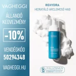 VAGHEGGI REHYDRA Mélyhidratáló Arclemosó Hab Professzionális kozmetikumok, állandó -10% kedvezménnyel! Vendégkód: 50294348 (Palatinus Skin-Booster Kozmetika & Webshop - Kecskemét)