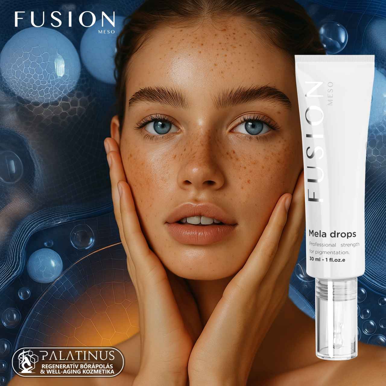 MELA DROPS BOOSTER Pigmentkorrekciós melanin blokkoló szérum (FUSION) - Image 2