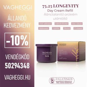 75.25 LONGEVITY Day Cream Refill - Nappali lifting arckrém utántöltő (VAGHEGGI)