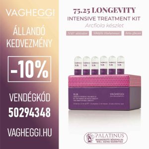 75.25 LONGEVITY Intensive Treatment Kit - 10 napos bőrmegújító ampulla kúra (VAGHEGGI)