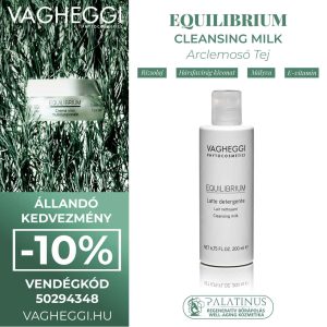 EQUILIBRIUM Cleansing Milk - Arclemosó Tej (VAGHEGGI)