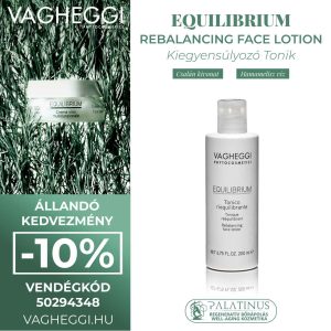 EQUILIBRIUM Rebalancing Face Lotion - Kiegyensúlyozó Tonik (VAGHEGGI)