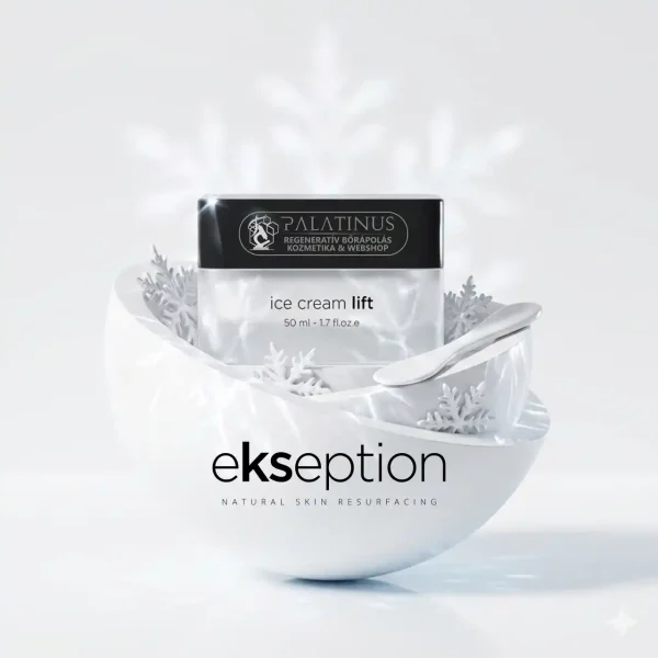 Ekseption ICE CREAM LIFT Orvos-esztétikai Bio-Lifting anti-aging krém Palatinus skin-booster kozmetika webshop