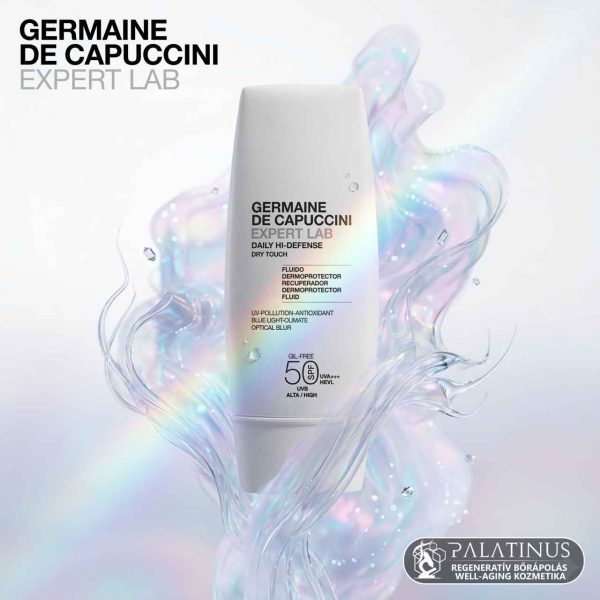 Germaine de Capuccini Expert Lab Daily Hi-Defense Dry Touch SPF50 Oil-Free fényvédőkrém fényvédelem - PALATINUS KOZMETIKA WEBSHOP