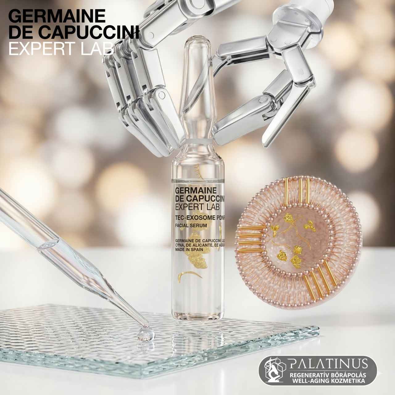 Expert Lab Tec-Exosome Smart Hydro-Regeneration Ampoule treatment GERMAINE DE CAPUCCINI - PALATINUS KOZMETIKA WEBSHOP