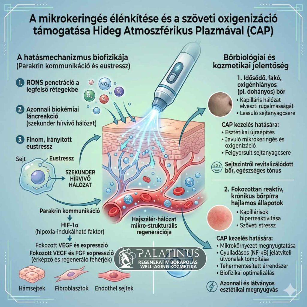 A mikrokeringés élénkítése és a szöveti oxigenizáció támogatása Hideg Atmoszférikus Plazmával