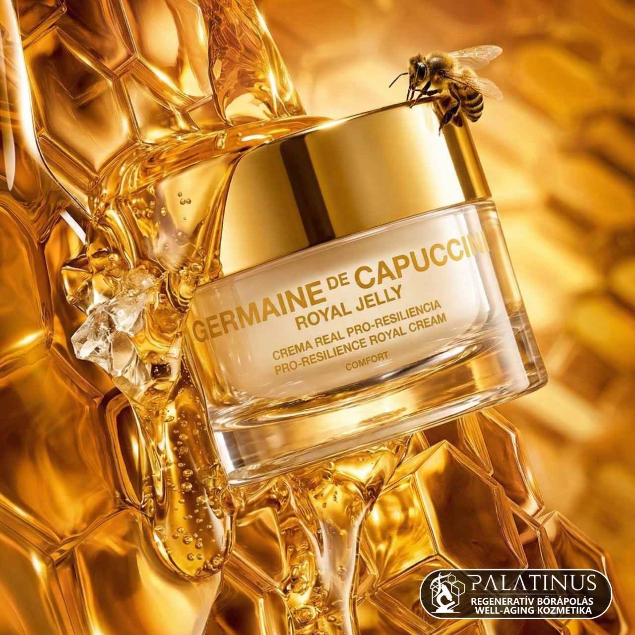 Germaine de Capuccini Royal Jelly Epigenetikai Sejt-Stimulátor Standardizált Méhpempő Frakcióval - PALATINUS SKIN-BOOSTER KOZMETIKA KECSKEMÉT
