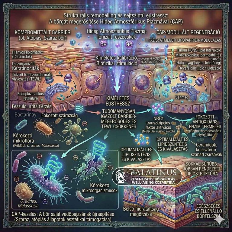 Sejtszintű eustressz: A bőrgát (barrier) megerősítése Hideg Atmoszférikus Plazmával (CAP)