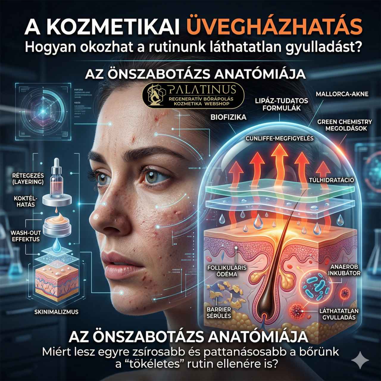 Miért lesz egyre zsírosabb és pattanásosabb a bőrünk a „tökéletes” rutin ellenére is?