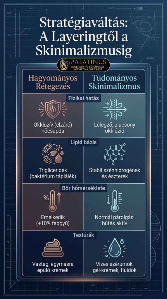 A Lipáz-kihívás: Amikor a baktérium „eszik” a krémből A pórusokban normál normál körülmények között is jelen lévő Cutibacterium acnes baktériumok lipáz és észteráz enzimeket termelnek. Ezek a bontóenzimek felelősek a faggyú trigliceridjeinek szabad zsírsavakká történő alakításáért. A probléma ott kezdődik, hogy ezek az enzimek nem tesznek különbséget a saját faggyúnk és a felkent kozmetikumok lipidjei között. A hagyományos formulák kockázata: A baktériumok a klasszikus, magas triglicerid-tartalmú növényi olajokat (pl. kókuszolaj), valamint a sok „olajmentesnek” (oil-free) hirdetett, könnyű krémben található szintetikus észtert (pl. Isopropyl Myristate) is képesek lebontani. A felszabaduló nagy mennyiségű szabad zsírsav egy amúgy is gyulladásra hajlamos bőrön fokozhatja a pórusok eltömődését és fenntarthat egy alacsony fokú (szubklinikai) gyulladást. A Zöld Kémia válasza: A komplex mátrix és a lipáz-rezisztencia Ebből a biokémiai tényből azonban hiba lenne arra következtetni, hogy minden természetes lipid káros az aknés bőrre. A minőségi, modern natúrkozmetika pontosan ismeri ezeket a kihívásokat, és kifinomult válaszokat ad rájuk: ✧ Lipáz-rezisztens alternatívák: A trigliceridek helyett a tudatos formulák folyékony viaszésztereket (pl. jojobaolaj) vagy teljesen stabil szénhidrogéneket (növényi szkvalán) használnak, amelyeket a baktériumok enzimei szinte alig képesek bontani. ✧ A szinergia ereje: Egy hidegen sajtolt, minőségi növényi kivonat sosem egyetlen izolált vegyület. A trigliceridek mellett jelentős mennyiségű fitoszterolt, polifenolt és egyéb antioxidánst tartalmaz. Ezek a komplex, természetes molekulák bizonyítottan bőrnyugtató és gyulladáscsökkentő hatásúak, így képesek ellensúlyozni a mikrobiom esetleges irritáló reakcióit. Bizonyos felszabaduló zsírsavaknak (pl. laurinsav) pedig egyenesen célzott antibakteriális hatásuk van. A Linolsav-paradoxon és az oxidáció kérdése A szakirodalom egyértelműen igazolja, hogy az aknés betegek faggyúja linolsav-hiányos. Ennek a létfontosságú zsírsavnak a pótlása kulcsfontosságú az egészséges hámláshoz és a barrier helyreállításához. A linolsav azonban egy többszörösen telítetlen, kémiailag rendkívül érzékeny (instabil) molekula. Ha egy eleve gyulladásban lévő, szabadgyökökkel teli pórusba kerül, könnyen oxidálódhat (lipidperoxidáció), ami csökkenti a jótékony hatását. A jövő útja: Az intelligens formuláció A megoldást mind a klinikai/szintetikus, mind a modern természetes bőrápolásban a stabilizált technológiák jelentik. A biztonságos linolsav-pótlást ma már többféleképpen  oldják meg a legmagasabb minőséget képviselő gyártók: ✧ A klinikai megközelítés: A linolsavat szintetikus laboratóriumi eljárásokkal, a bőr saját szerkezetét utánzó, stabil Ceramidokba (pl. Ceramide EOS) vagy mikrokapszulázott rendszerekbe ágyazzák, így védve azt az oxidációtól. ✧ A modern natúr megközelítés: Természetes fitoceramidokat (pl. zabból vagy búzából kivonva) alkalmaznak, az instabilabb növényi olajokat pedig már a tégelyben robusztus, növényi alapú antioxidáns rendszerekkel (pl. tokoferol komplexekkel, rozmaring kivonattal, asztaxantinnal) védik a peroxidáció ellen. Egy termék hatékonyságát és biztonságosságát zsíros/aknés bőrön nem az dönti el, hogy egy marketingcímke szerint „100% természetes” vagy „szintetikus olajmentes”. A valódi eredményeket a bőr biológiai működését tiszteletben tartó, lipáz-tudatos, antioxidánsokkal megfelelően stabilizált, intelligens formulációk hozzák el. Éppen ezért a személyre szabott bőrápolási rutin kialakításakor mindig a készítmények komplexitását és a bőr egyéni toleranciáját érdemes figyelembe venni. A Mallorca-akne biofizikája: Amikor a fény, a kozmetikumok és az egyéni érzékenység találkozik A hagyományos akné (Acne vulgaris) patomechanizmusa ma már jól ismert: a pórusokban felhalmozódó faggyú, a kóros sejtleválás és a mikrobiom egyensúlyának felborulása (pl. a Cutibacterium acnes baktériumok elszaporodása) együttesen alakítják ki. Ezzel szemben a nyaralások során, vagy az első intenzívebb tavaszi napsugarak hatására hirtelen megjelenő, úgynevezett Mallorca-akne (Acne aestivalis) klinikai értelemben egy teljesen más kategória: ez a polimorf fénykiütések egy speciális, pattanásszerű formája, amely lényegében egy steril folliculitis (szőrtüszőgyulladás). A „steril” jelző itt kulcsfontosságú. Azt jelenti, hogy a viszkető, piros göbök (papulák) kialakulásában primer módon nem játszik szerepet bakteriális fertőzés vagy nem megfelelő higiénia. A háttérben sokkal inkább egy komplex biofizikai és fotokémiai folyamat áll, amely az egyéni hajlamtól függően aktiválódik. A mechanizmus: Az UV-A sugárzás és a mikrostressz A folyamat kiváltója a napfény, pontosabban a bőr mélyebb rétegeibe is behatoló UV-A sugárzás energiája. Amikor ez a nagy energiájú sugárzás találkozik a bőrrel, szabadgyökök (Reaktív Oxigénfajták – ROS) jönnek létre. Ha a bőr természetes antioxidáns kapacitása kimerül, vagy bizonyos külső (kozmetikai) lipidek oxidálódnak, agresszív lipid-peroxidok keletkezhetnek. Ezek a vegyületek akut mikrostresszt okoznak a szőrtüsző hámjában, amire az arra genetikailag és immunológiailag hajlamos egyének szervezete azonnali, védekező jellegű gyulladással válaszol. Formulációs kihívások az UV-sugárzás tükrében A tudomány jelenlegi állása szerint a bőr fotokémiai válaszreakciója rendkívül egyéni. Ugyanaz a tökéletesen megalkotott krém az egyik embernél kiválóan működik a napon is, míg a másiknál (az egyéni enzimatikus és antioxidáns védelem hiányában) irritációt válthat ki. Fontos leszögezni: a kozmetikai iparban engedélyezett alapanyagok hétköznapi körülmények között biztonságosak. Viselkedésük kizárólag az extrém UV-terhelés és az egyéni érzékenység együttes fennállása esetén változhat meg. Ilyen tényezők lehetnek: ✧ A lipidek kettős szerepe: A biokémia alapszabálya, hogy a zsírsavláncokban található kettős kötések (amelyek nagy arányban vannak jelen bizonyos értékes, többszörösen telítetlen növényi olajokban, de a bőr saját faggyújában lévő szkvalénban is) érzékenyek az UV-A sugárzás okozta oxidációra. Bár a modern kozmetikumokban ezeket az olajokat antioxidánsokkal (pl. E-vitaminnal, rozmaring kivonat stb.) védik, extrém napozás során, egy arra hajlamos bőrön a lipid-peroxidáció kockázata megnőhet, ami felerősítheti a szőrtüszők gyulladását. ✧ Az emulziós rendszerek stabilitása: A régebbi szakirodalom gyakran tette felelőssé a klasszikus (például etoxilált) emulgeátorokat a Mallorca-aknéért. A modern vegyészet azonban rávilágított, hogy a mai, nagy tisztaságú alapanyagok rendkívül stabilak. A probléma sokkal inkább a készítmények komplexitásában és a felkent rétegek hő/UV hatására történő szerkezeti átalakulásában keresendő, amely az arra érzékenyeknél elzárhatja a pórusokat vagy ronthatja a bőr hőleadását. ✧ A fényvédelem evolúciója: Bár az Európai Unió szabályozása kiemelkedően szigorú, az iparág folyamatosan fejlődik a fotostabilitás terén. Bizonyos régebbi generációs kémiai UV-szűrők a napfény energiáját elnyelve idővel lebomolhatnak (fotodegradáció). A bomlástermékek és a felszabaduló energia a hiperérzékeny bőrön mikrostresszt okozhat. Terápiás tévutak: Miért hatástalanok a hagyományos akné-kezelések? A Mallorca-akne és a hagyományos pattanások összetévesztése gyakran vezet hibás, a bőrt tovább károsító öngyógyításhoz. Mivel a probléma gyökere egy steril gyulladás és fényérzékenység, a klasszikus anti-akné fegyvertár biológiai értelemben nem nyújt megoldást: ✧ Az antibakteriális hatóanyagok (mint a benzoil-peroxid) hatástalanok, hiszen nincs elsődleges kórokozó, amit célba vehetnének. ✧ A keratolitikus (hámlasztó) és szárító anyagok (mint a szalicilsav / BHA, vagy a szárító agyagmaszkok) kifejezetten ronthatnak a helyzeten. Az UV-sugárzás és a szabadgyökök által amúgy is igénybe vett, kompromittált hidrolipid-barriert ezek az anyagok tovább gyengíthetik, ami a láthatatlan vízvesztés (TEWL) drasztikus fokozódásához és az irritáció elhúzódásához vezethet. ✧ A tudományos megoldás: Prevenció és okos formulációk Legyen szó natúr vagy dermokozmetikai márkáról, a tudatos gyártók felismerték, hogy a fényérzékeny bőrök (és a Mallorca-akne) esetében a megoldás nem az utólagos agresszív szárítás, hanem az egyénre szabott prevenció. Az érzékeny bőrre fejlesztett, prevenciós célú nyári formulák (gyakran Sun Gel, Fluid vagy Oil-Free megjelöléssel) tervezésekor a vegyészek a maximális fotostabilitásra törekszenek. minimalizálják az oxidációra hajlamos szabad lipidek arányát, modern polimer-hálókat vagy ultrakönnyű, telített szénhidrogéneket (pl. szkvalánt) használnak a védelem biztosítására. Emellett a formulákat új generációs, kiemelten fotostabil UV-szűrőkkel és robusztus antioxidáns-komplexekkel látják el. Ezek a rendszerek mintegy intelligens pajzsként támogatják a bőr saját védekező képességét, esélyt sem adva a láncreakciót indító szabadgyökök felhalmozódásának. A Skinimalizmus és a Formulációs Tudomány A bőr védelmi rendszere egy rendkívül finoman hangolt biofizikai hálózat. Szeborreás, pattanásos bőr esetén a nehéz textúrák és a hagyományos emulgeátorok rétegzése objektíven ront a helyzeten. A megoldás a "kevesebb, de okosabb" elv. Nem minden lipid káros. A modern kozmetikai kémia számtalan biokompatibilis, a baktériumok enzimei számára bonthatatlan alternatívát kínál. A növényi trigliceridek helyett a stabil szénhidrogének (mint a szkvalán) és a modern észterek biztosítják a védelmet. A cél az alacsony okklúziójú, a bőr természetes hűtését nem gátló, "lipáz-biztos" formulák alkalmazása. Az ultrakönnyű, vizes bázisú szérumok és a polimer-hálóra épülő modern fluidok úgy állítják helyre a barriert és kerülik el a kimosódási effektust, hogy közben engedik a bőrt lélegezni, végleg megelőzve a kozmetikai üvegházhatást.