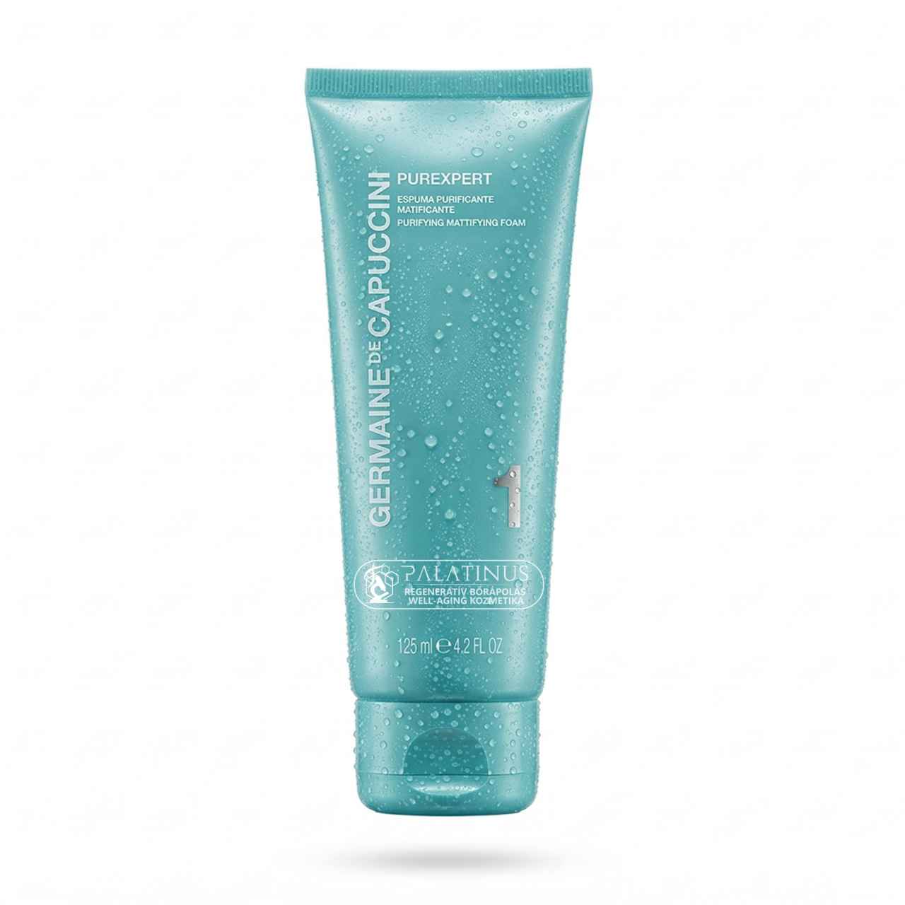 PUREXPERT-Purifying-Mattifying-Foam-Melytisztito-hab-zsiros-es-pattanasos-borre-germaine-de-capuccini-Palatinus-Kozmetika-Webshop-Kecskemet
