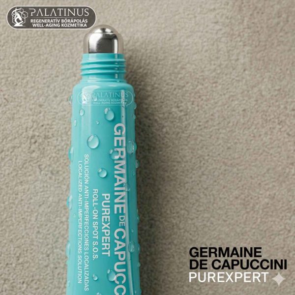 PUREXPERT Roll-on Spot SOS Localised Anti-imperfections Solution - Kríziskezelő Pattanás Elleni Szérum Germaine de Capuccini Palatinus Kozmetika
