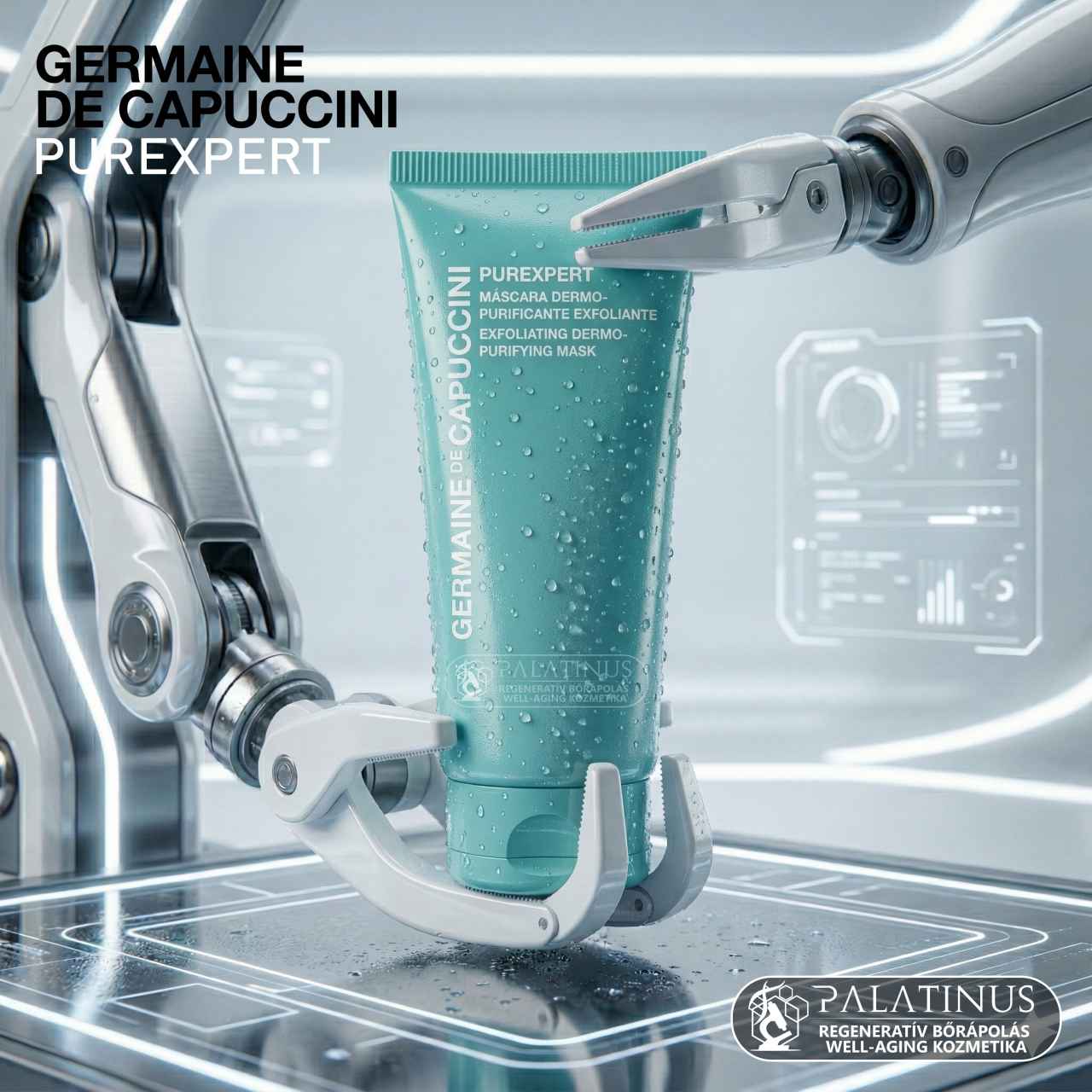 PurExpert-Exfoliating-Dermo-Purifying-Mask-eltomodott-porusok-ellen-Germaine-de-Capuccini-Palatinus-Kozmetika-Kecskemet