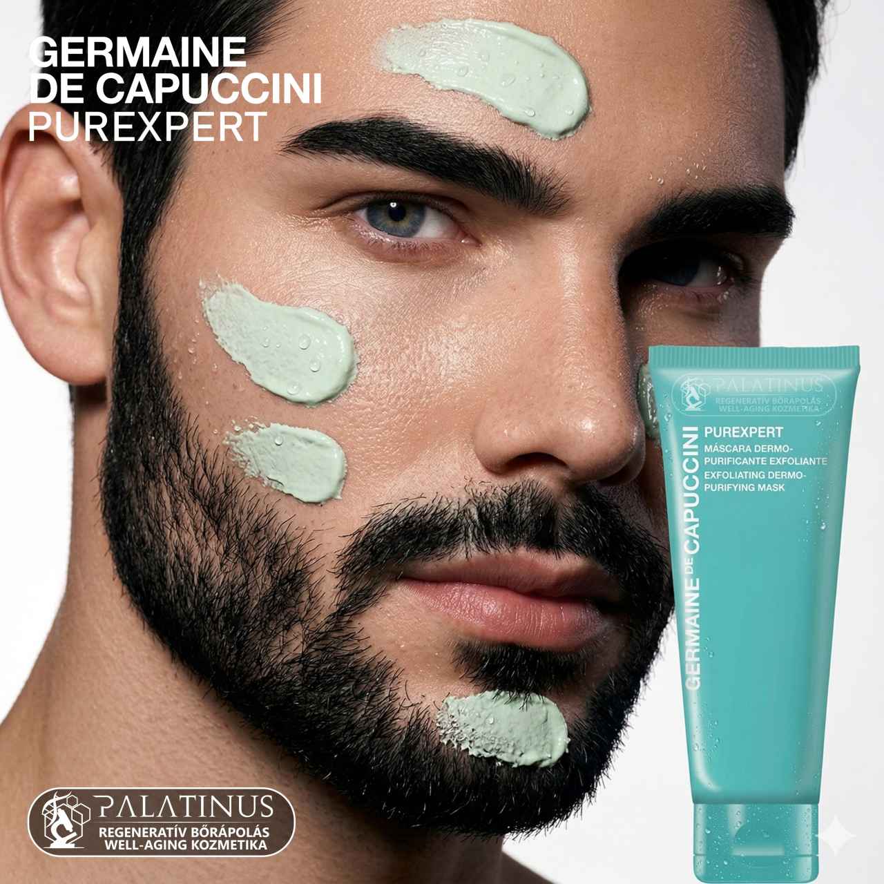 PurExpert-Exfoliating-Dermo-Purifying-Mask-eltomodott-porusok-ellen-Germaine-de-Capuccini-Palatinus-Kozmetika-Kecskemet