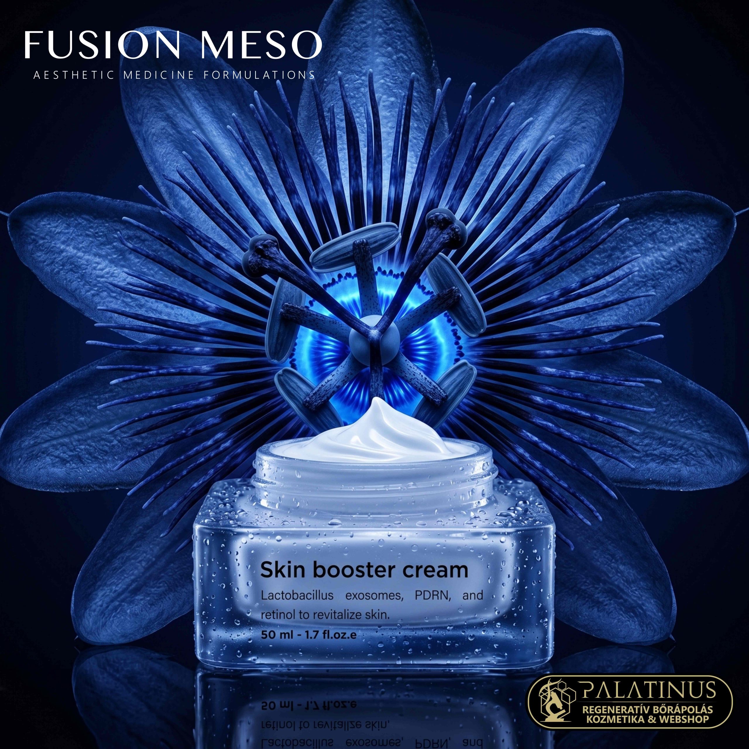 FUSION MESO Skin Booster Cream – Éjszakai Sejtszintű Regeneráló és Barrier Építő Krém
