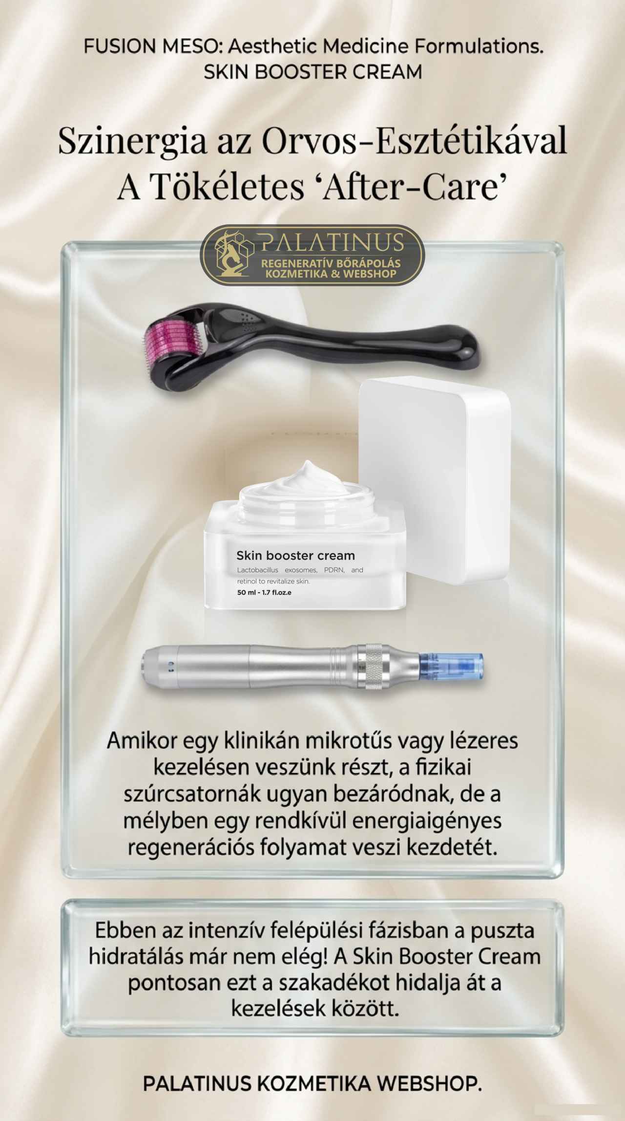 Skin-Booster-Cream-orvos-kozmetikai-szovetregeneralo-arckrem-FUSION-MESO-Palatinus-skin-booster-kozmetika-webshop