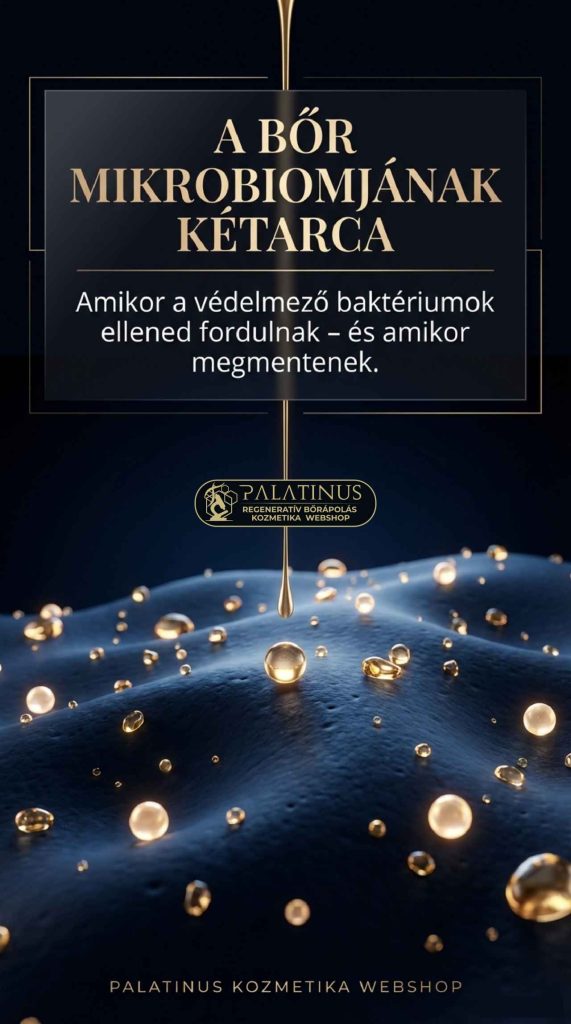 a bőr mikrobiomja PALATINUS SKIN-BOOSTER KOZMETIKA WEBSHOP KECSKEMÉT