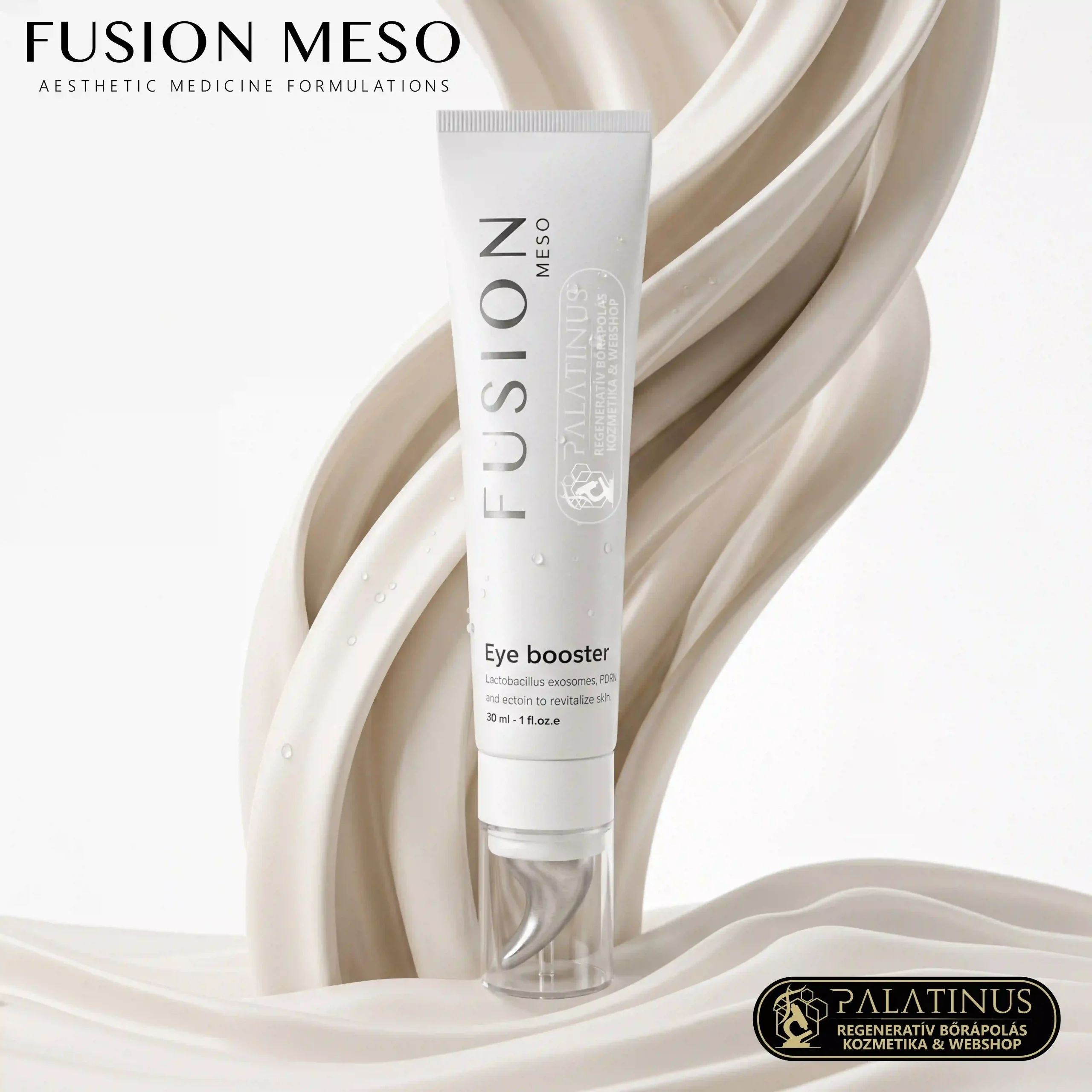 FUSION EYE BOOSTER PDRN & Exosome & Ectoin Sejt-Regeneráció és Bio-Hack a Szemkörnyéknek Palatinus Kozmetika webshop kecskemét