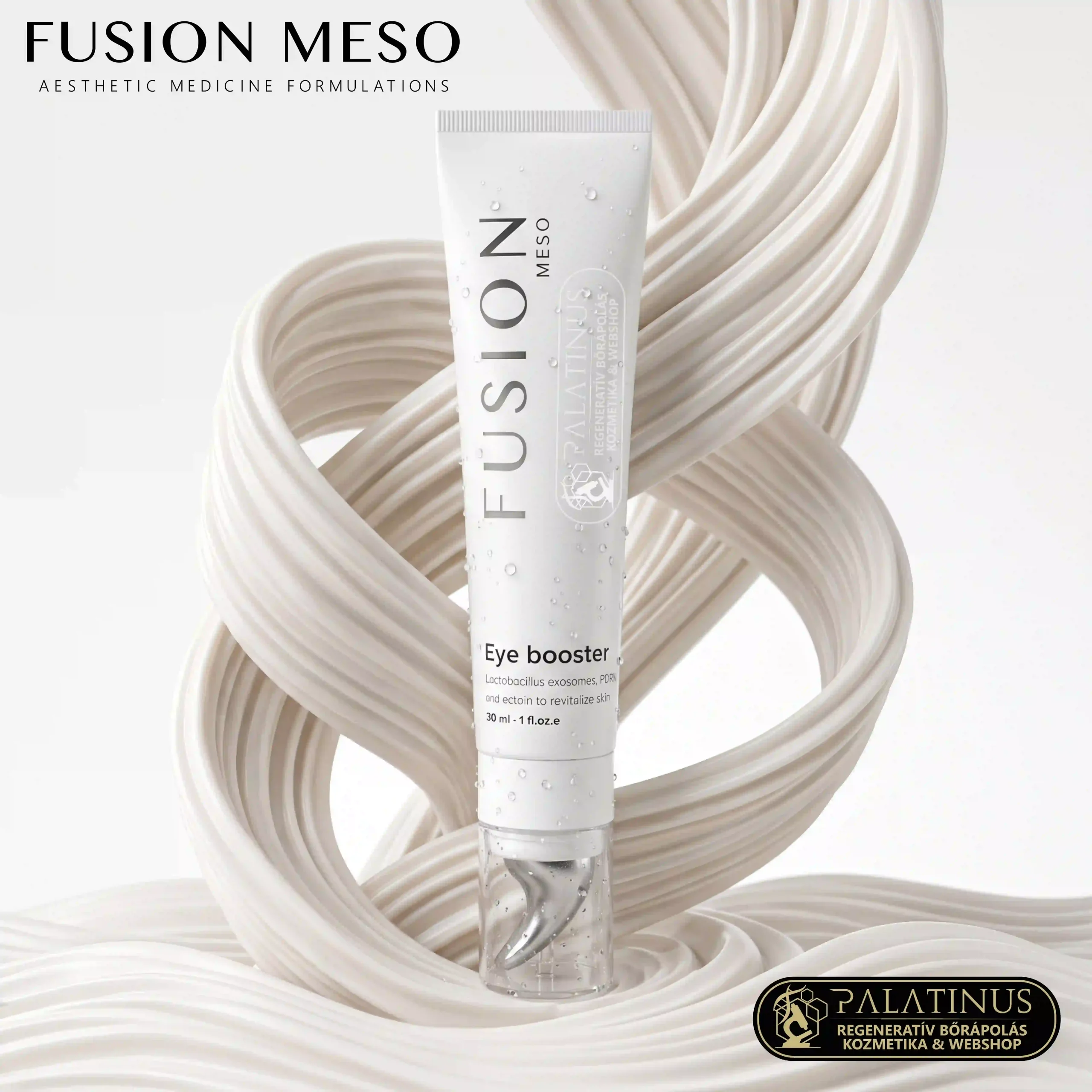FUSION EYE BOOSTER PDRN & Exosome & Ectoin Sejt-Regeneráció és Bio-Hack a Szemkörnyéknek Palatinus Kozmetika webshop kecskemét
